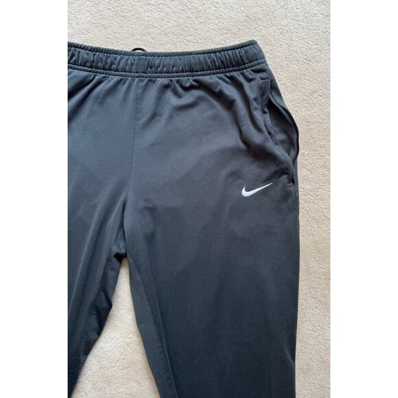 Nike Dri-Fit Men's Pants Joggers Running Pants Charcoal Gray Size S - Picture 4 of 8